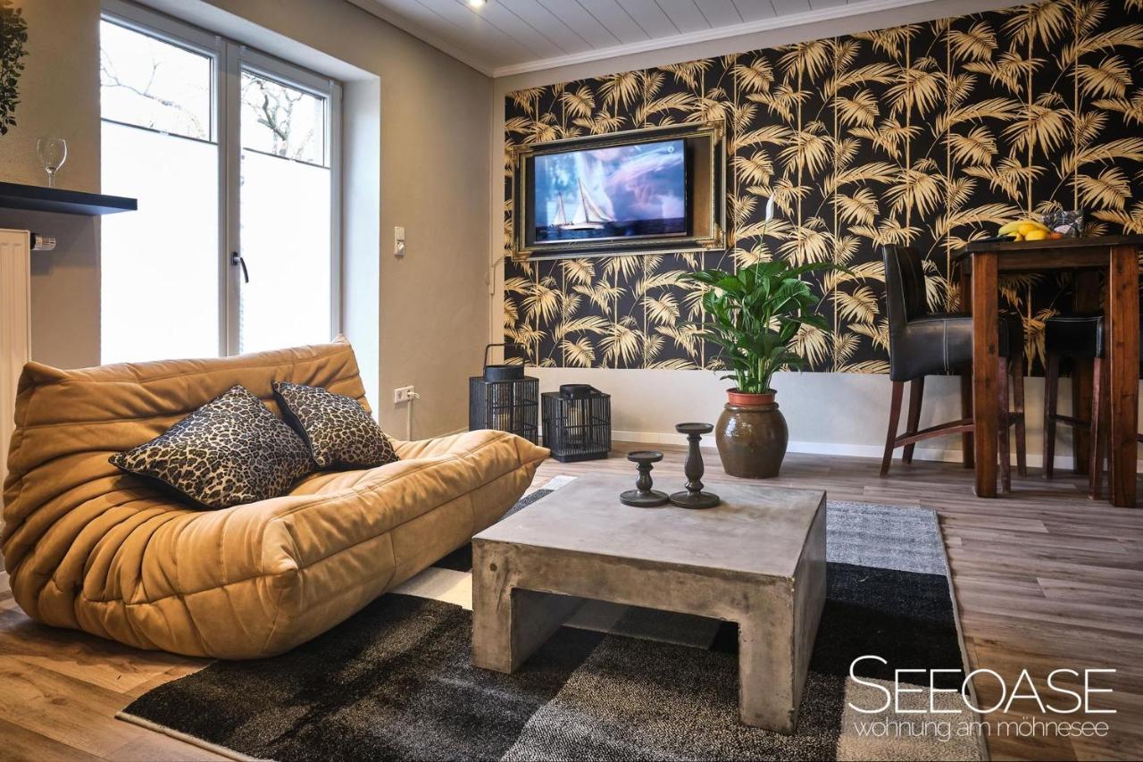 Seeoase - Wohnung Am Moehnesee Ngoại thất bức ảnh